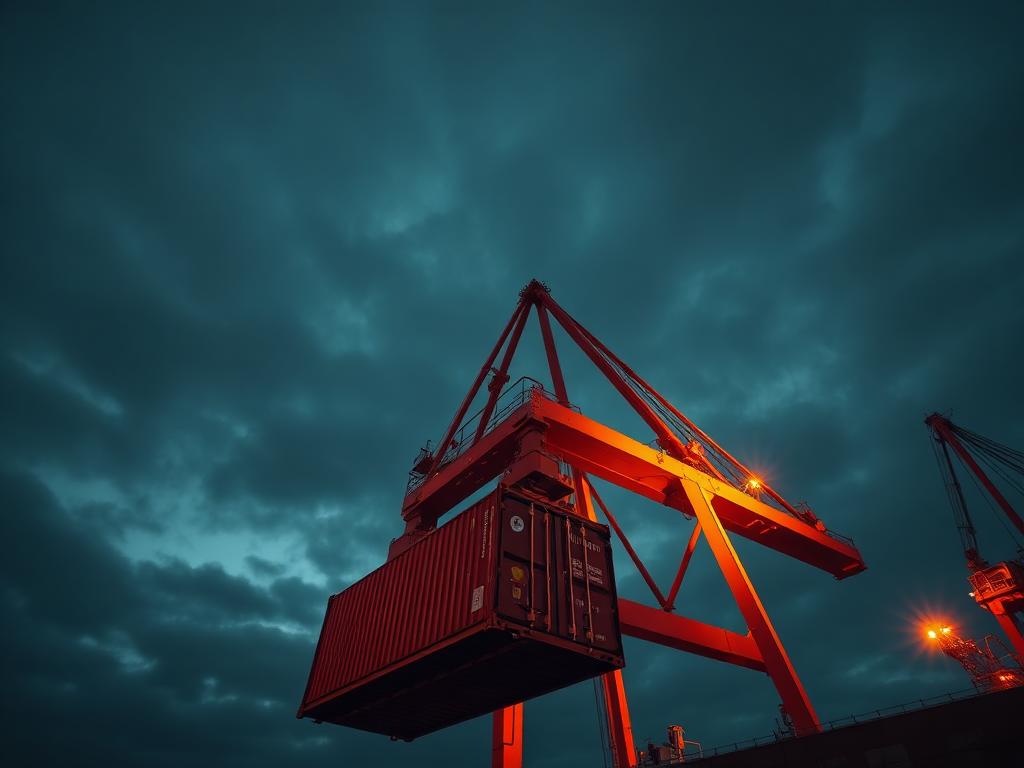 Port crane